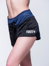 Load image into Gallery viewer, Two tone shorts - Blue and Black
