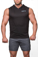 Load image into Gallery viewer, Ultra Light Weight Summer Sleeveless Hoodie - Black